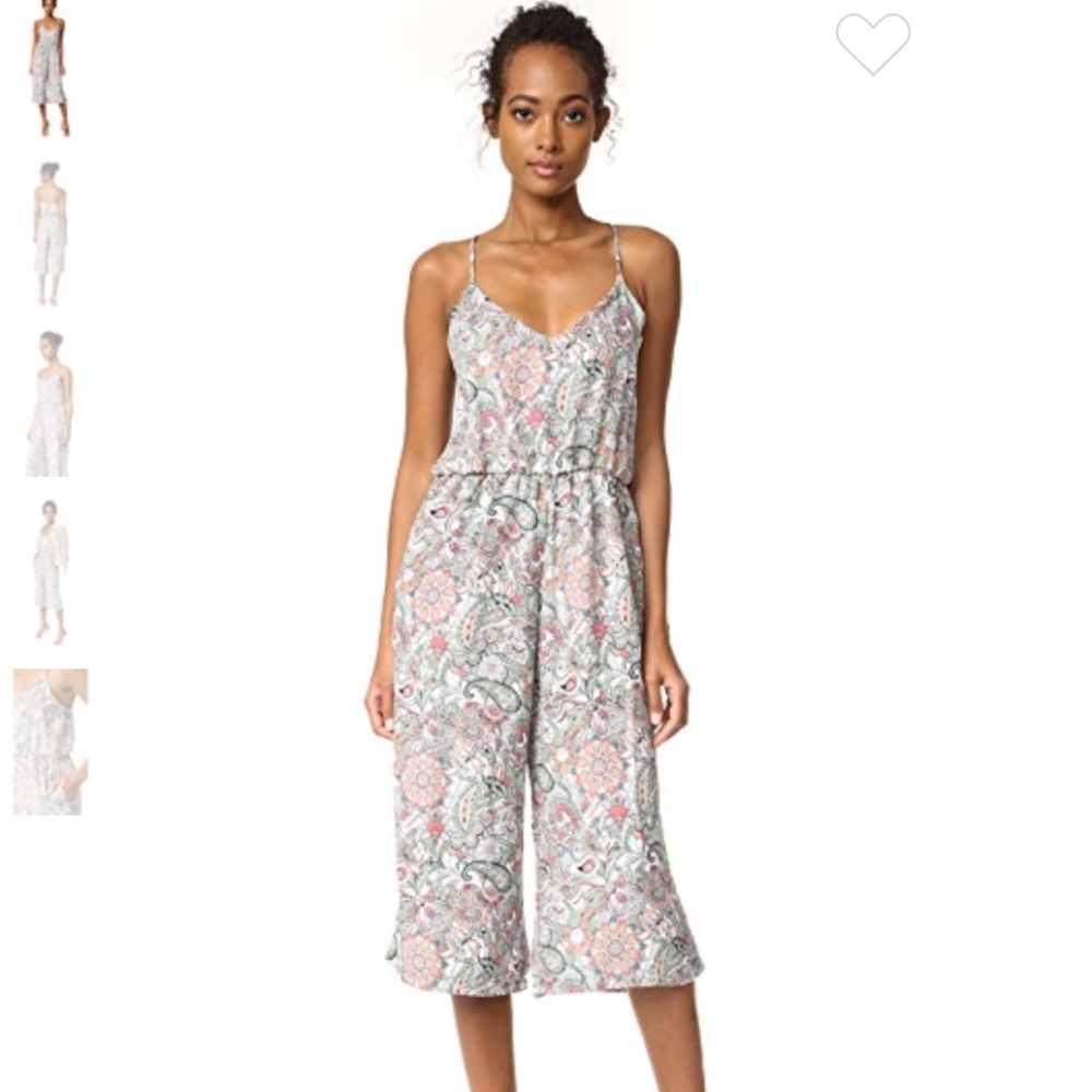 Cupcakes and Cashmere Cropped Romper